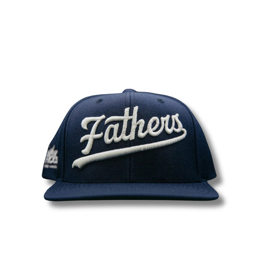 FatherHood Baseball Script Snapback