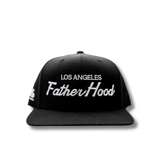 dad hat snapback black